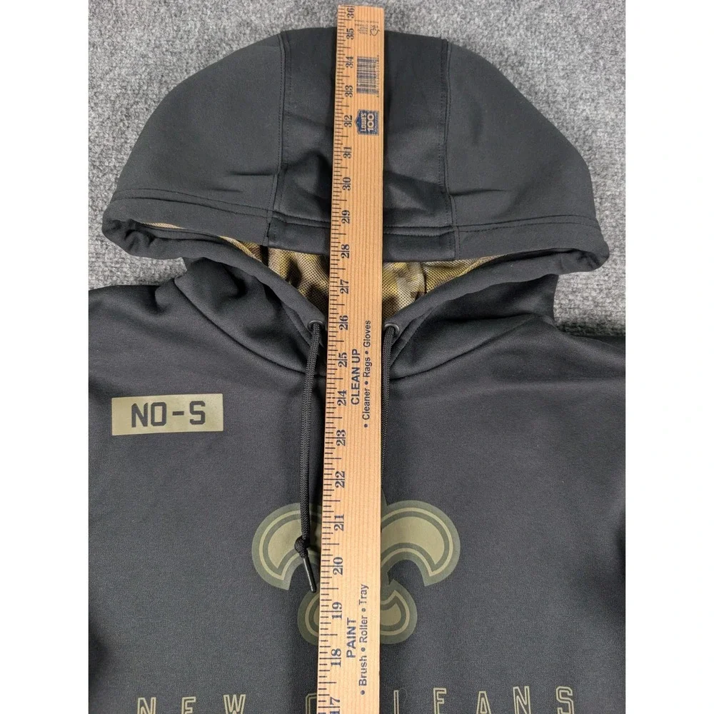 New Orleans‎ Saints Nike Salute To Service Hoodie Mens Medium Football NFL